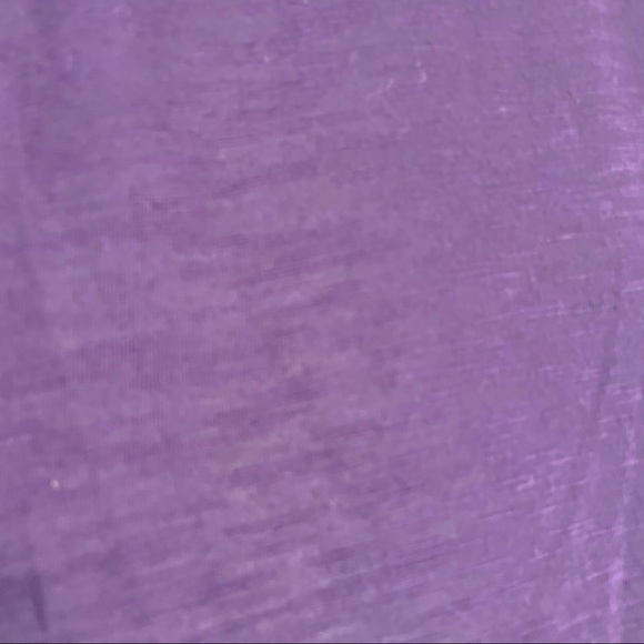 Purple Cowl Neck Blouse Large - Picture 7 of 8